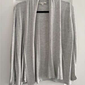 Cyrus Soft Gray Knit Top